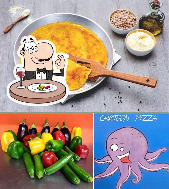 Nourriture à Cartoon Pizza Voghera