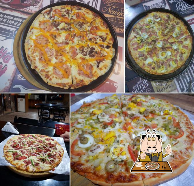 No Ponto Show - Forno & Fogão, você pode degustar pizza