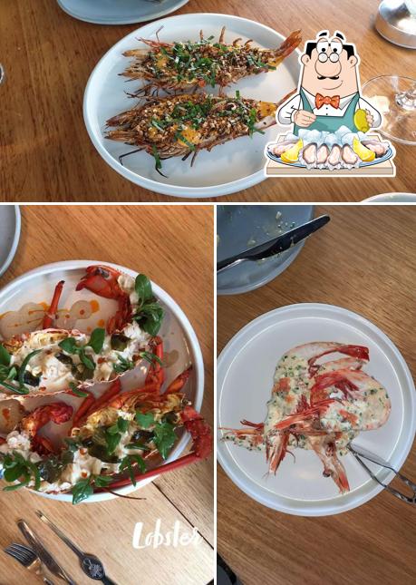 Get seafood at Cirrus Dining
