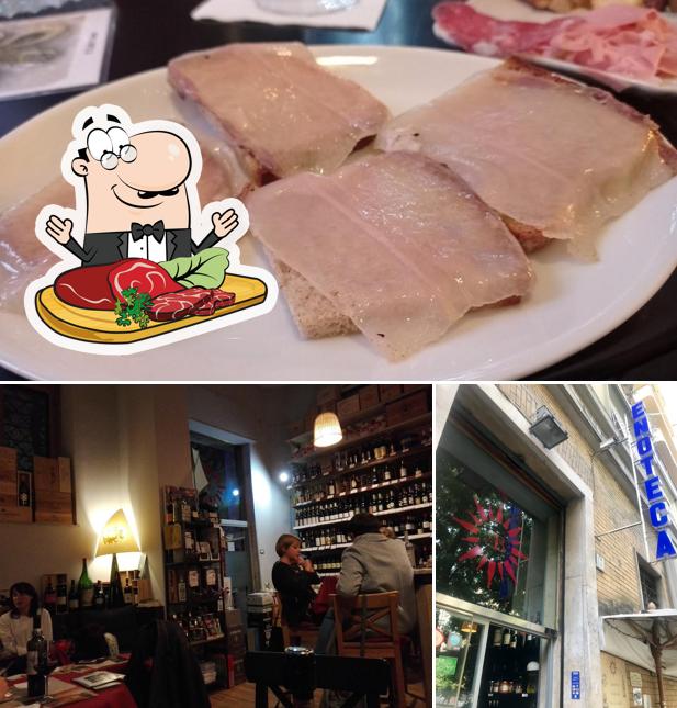 Prenditi i un pasto a base di carne a Enoteca Bonomi Roma