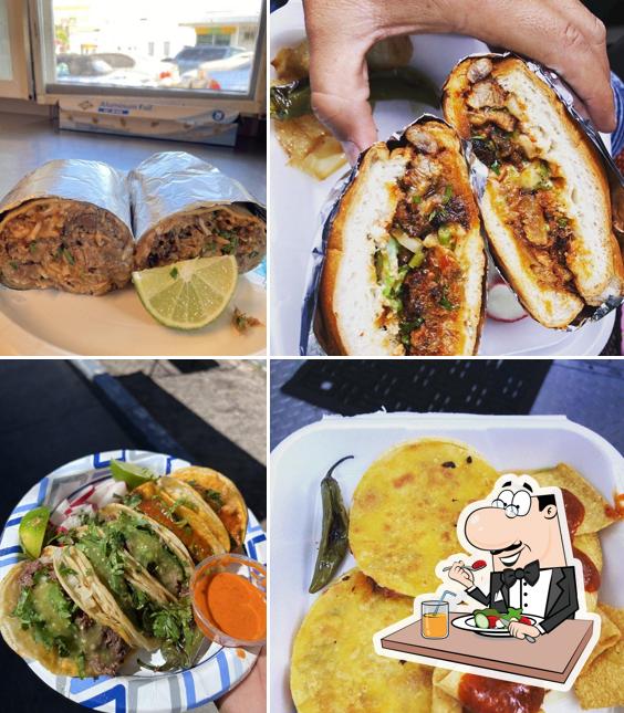 Comida en Andy’s Tacos Jalisco Food Truck