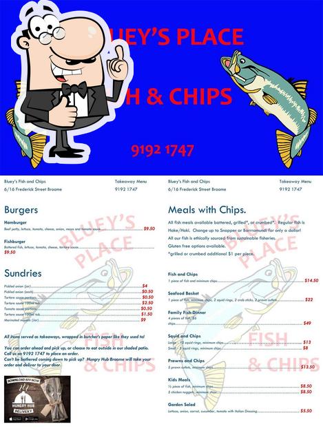 Look at this pic of Bluey's Place Fish and Chips