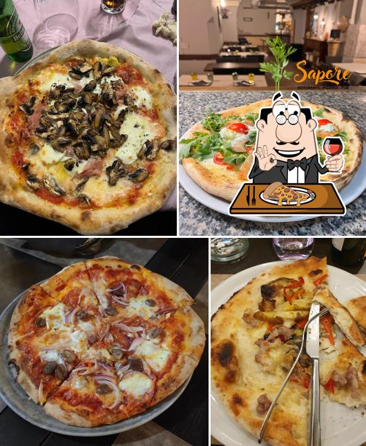 Pick pizza at Montaina Ristorante Pizzeria Catania