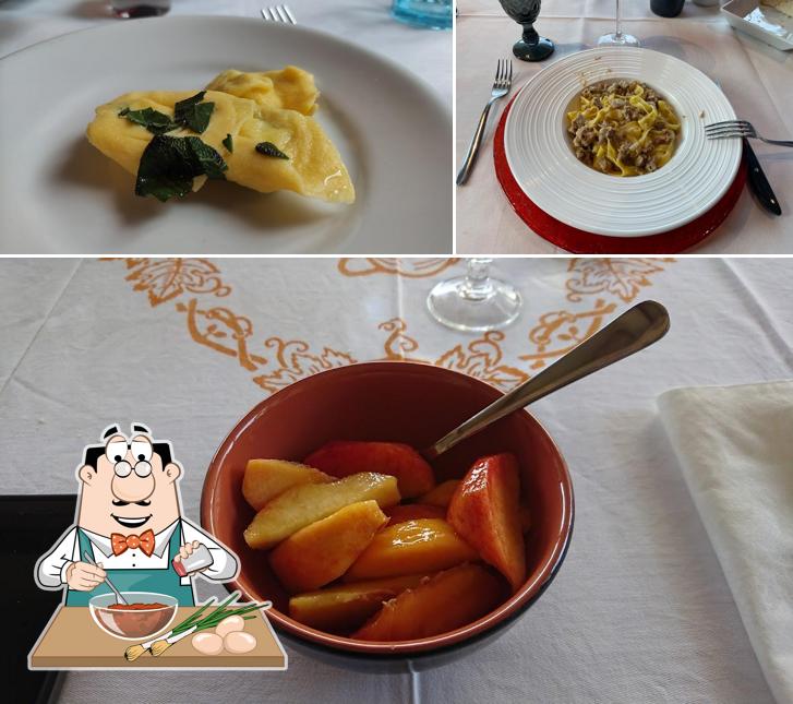 Raviolis en Trattoria dell'Autista