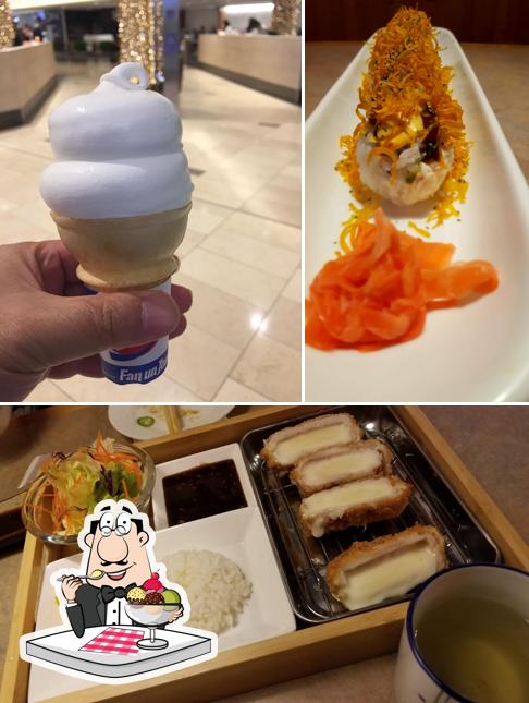 Sushi Asakusa provides a selection of sweet dishes