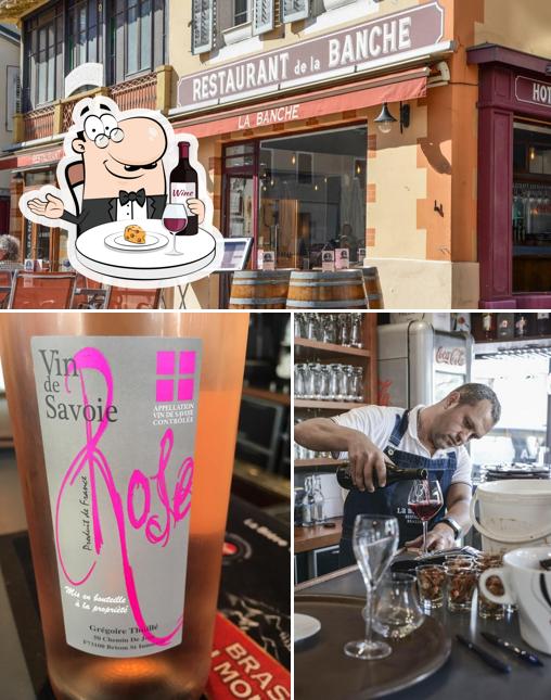 Il est fort sympathique de déguster un verre de vin à La Banche - Restaurant & Brasserie