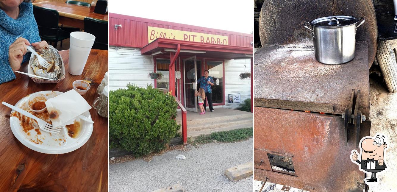 Billy's Pit BBQ in Bastrop Restaurant menu and reviews