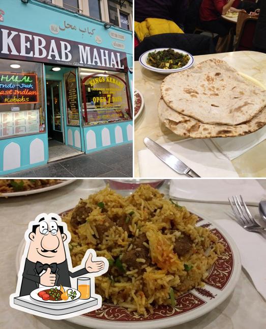 Food at Kebab Mahal