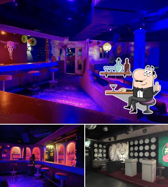 Le Derby si caratterizza per la interni e bancone da bar