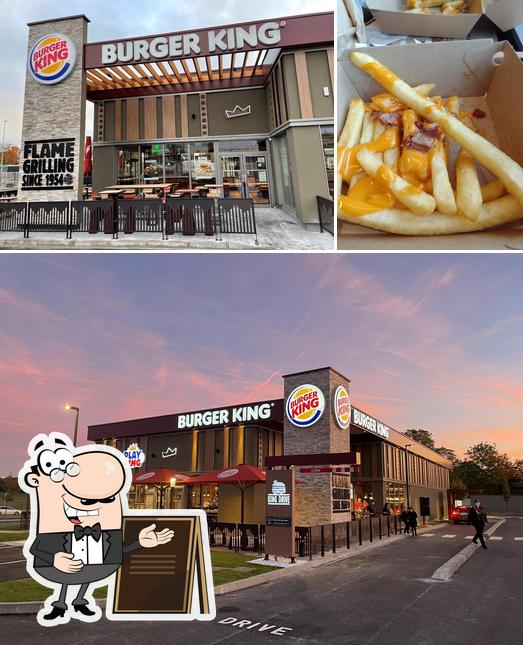 Voici l’image indiquant la extérieur et frites sur Burger King Amiens Nord