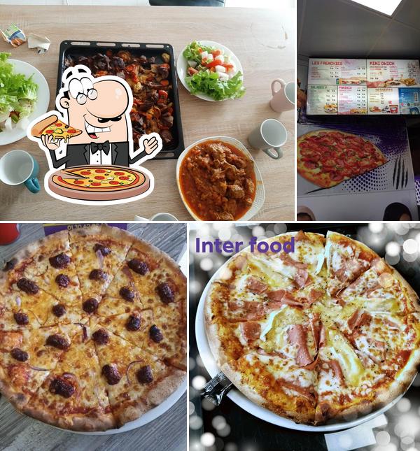 Prenez des pizzas à Inter Food