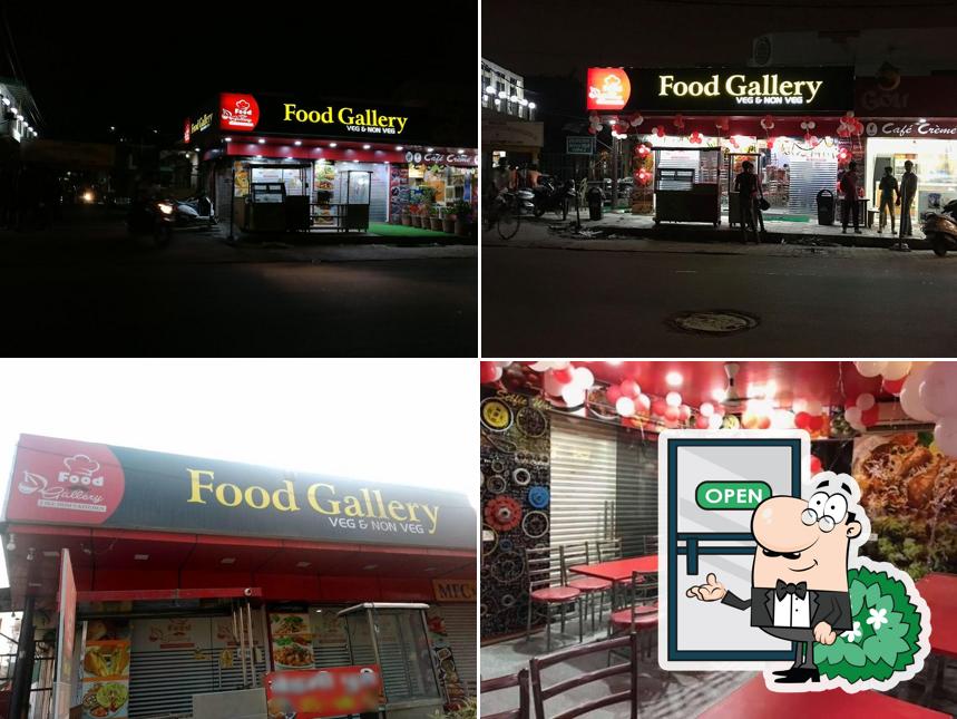 Check out the photo showing exterior and interior at The Food Gallery