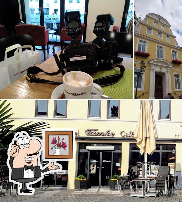 L'intérieur de Bäckerei Tamke