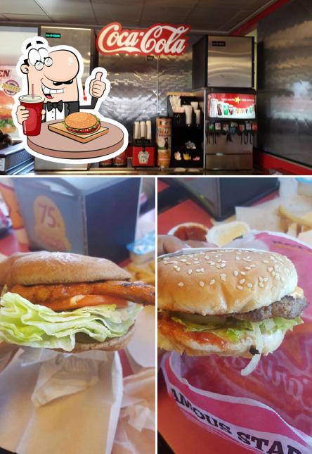 Try out a burger at Carl’s Jr