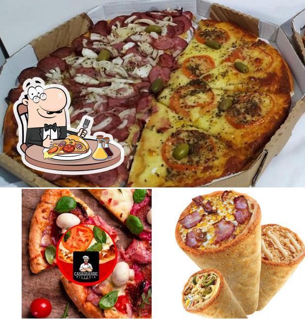 Order different kinds of pizza