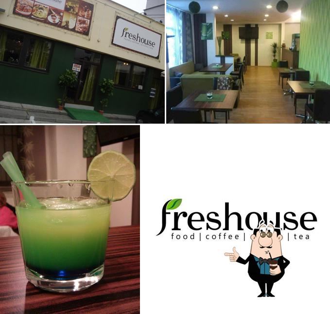 Enjoy a beverage at Freshouse