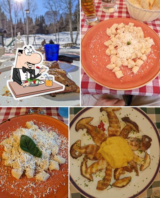 Cibo al Ristorante "Rifugio Senes"