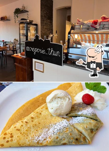 Gli interni di Crêperie Thun