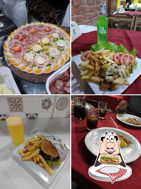 Sándwiches club en Pizzaburger