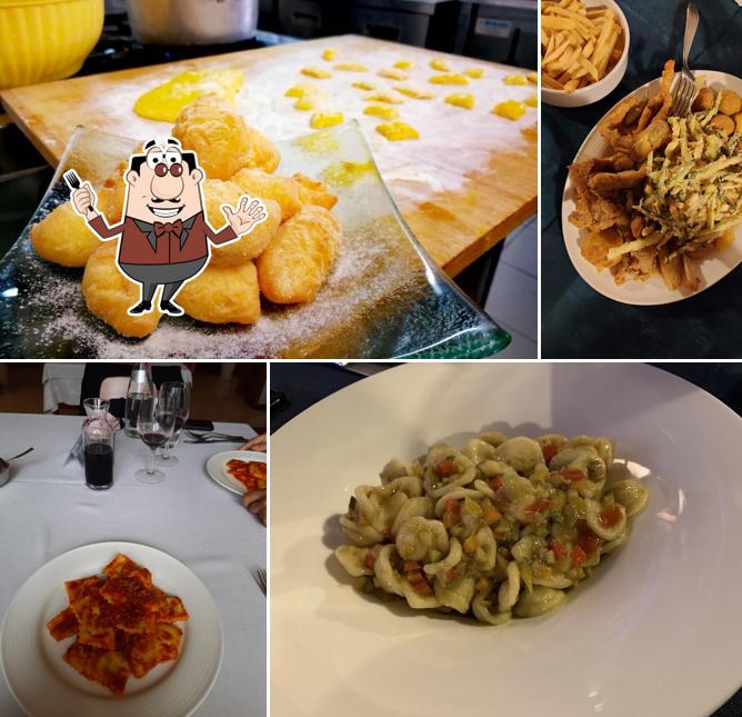 Cibo al Ristorante Villa Romana