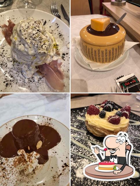 Italy Caffe Lisboa provê uma variedade de pratos doces