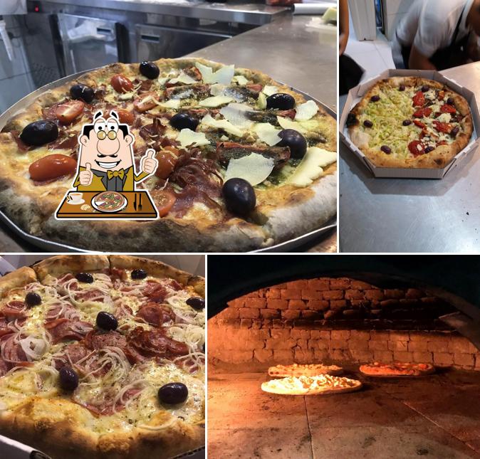 Experimente diferentes variedades de pizza