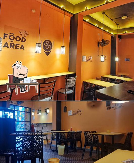 The interior of ZWARMA RESTAURANT