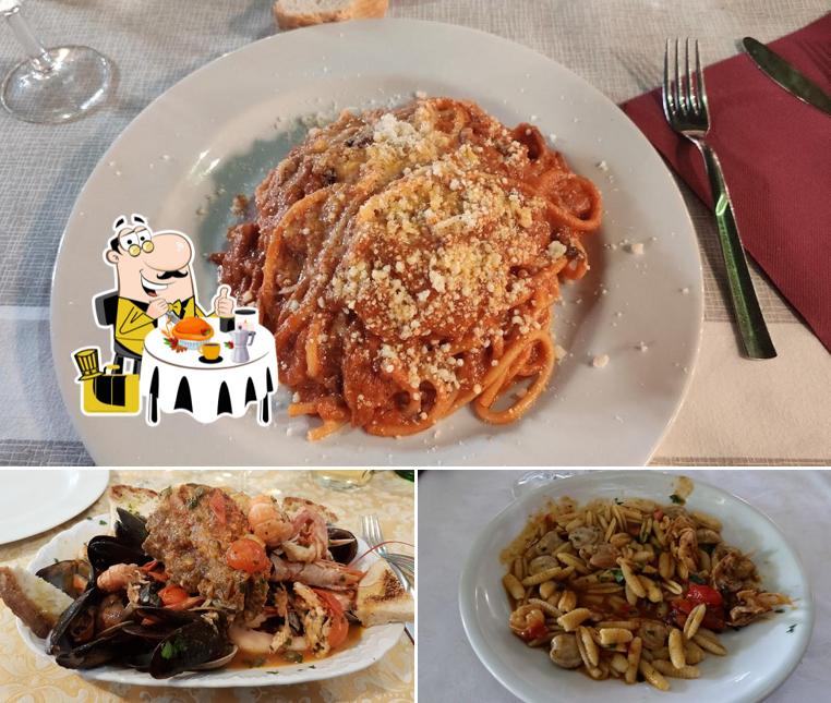 Platti al Ristorante da Luigi all'Orto di Roma