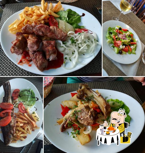 Plats à Grape Cafe