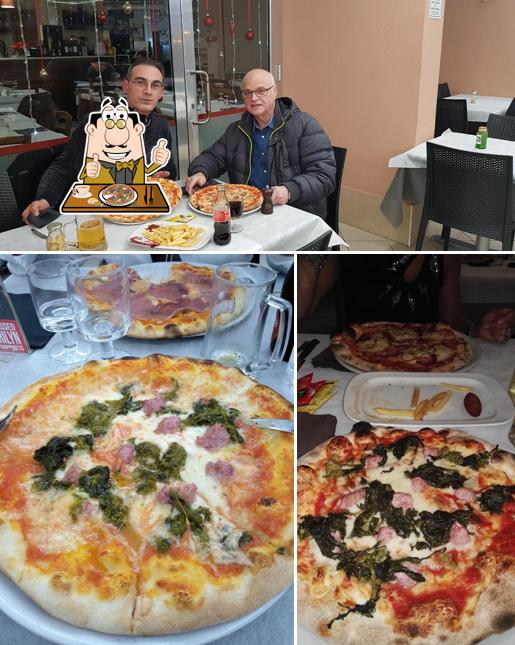 Prova una pizza a Trattoria Pizzeria Red Sunset