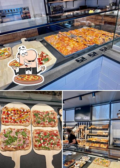 Scegli una pizza a Bäckerei Stampfl