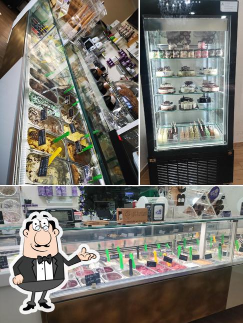 Questa è la immagine che raffigura la interni e cibo di Gelateria Artigianale "Gli Artisti"
