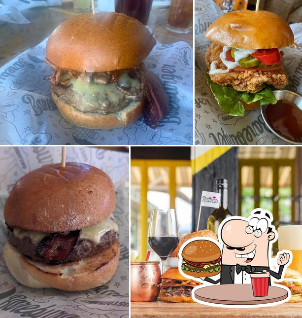 Try out a burger at Bareburger