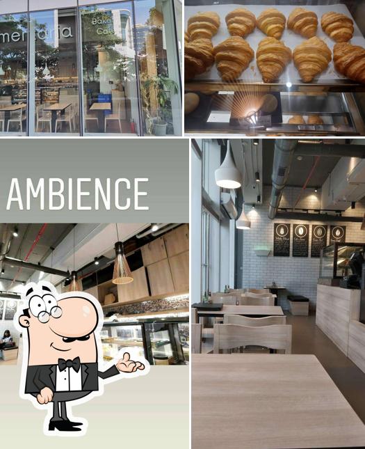 The interior of Elementaria Bakery Cafe