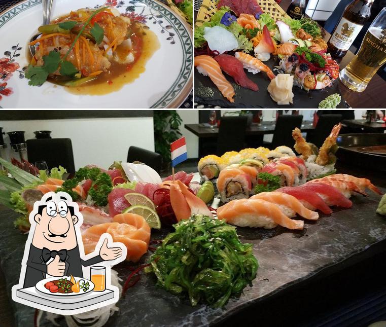 Las fotos de comida y cerveza en Ichiban Sushi