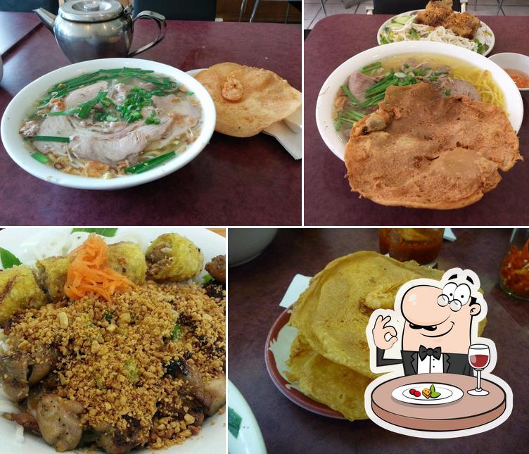 Food at Kim Vietnamese Restaurant