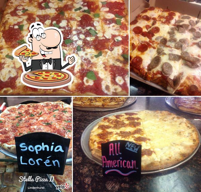 Stellas II Pizza in Lindenhurst Restaurant menu and reviews