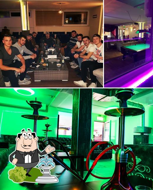 La foto di esterno e bancone da bar da DIAMOND SHISHA LOUNGE