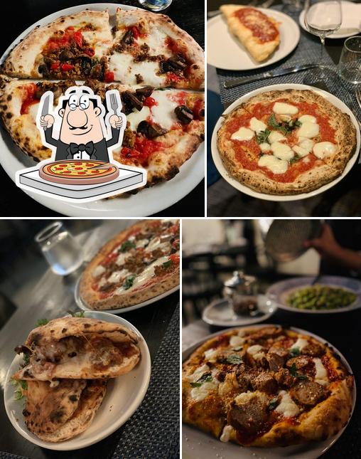 Попробуйте пиццу в "Partenope Ristorante - Italian Restaurant & Pizzeria"