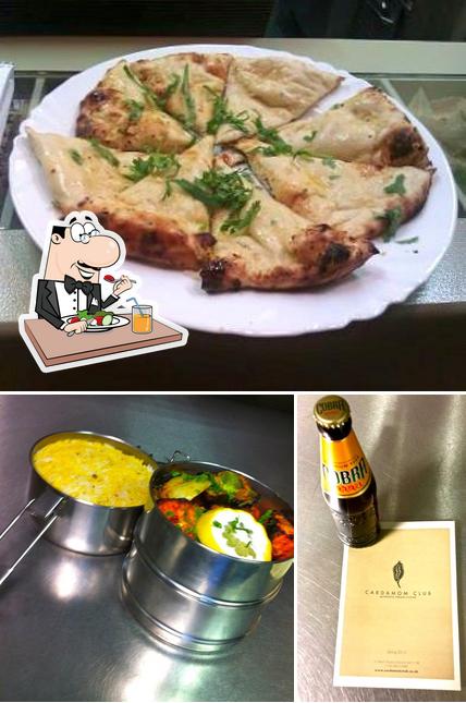 The image of Cardamom Club’s food and beer