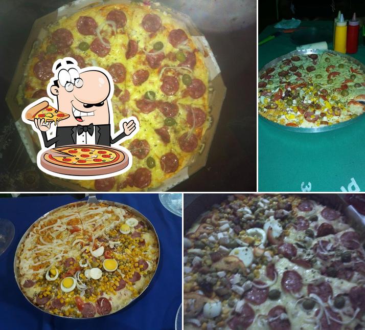 Experimente pizza no Saborely