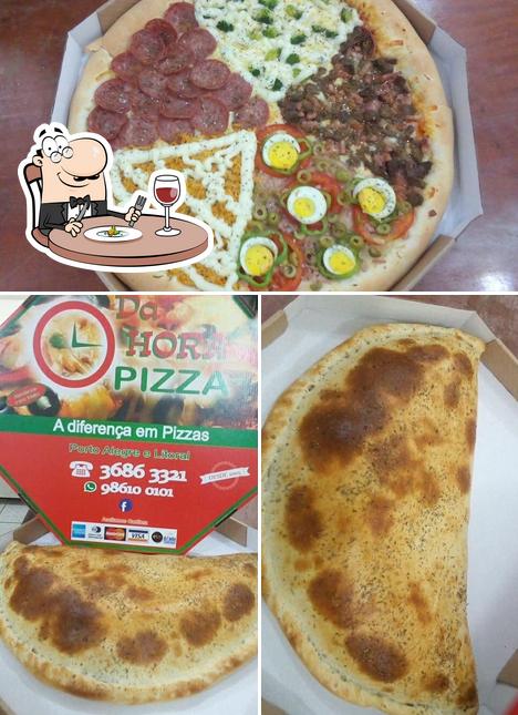 Comida em Da Hora pizzas litoral