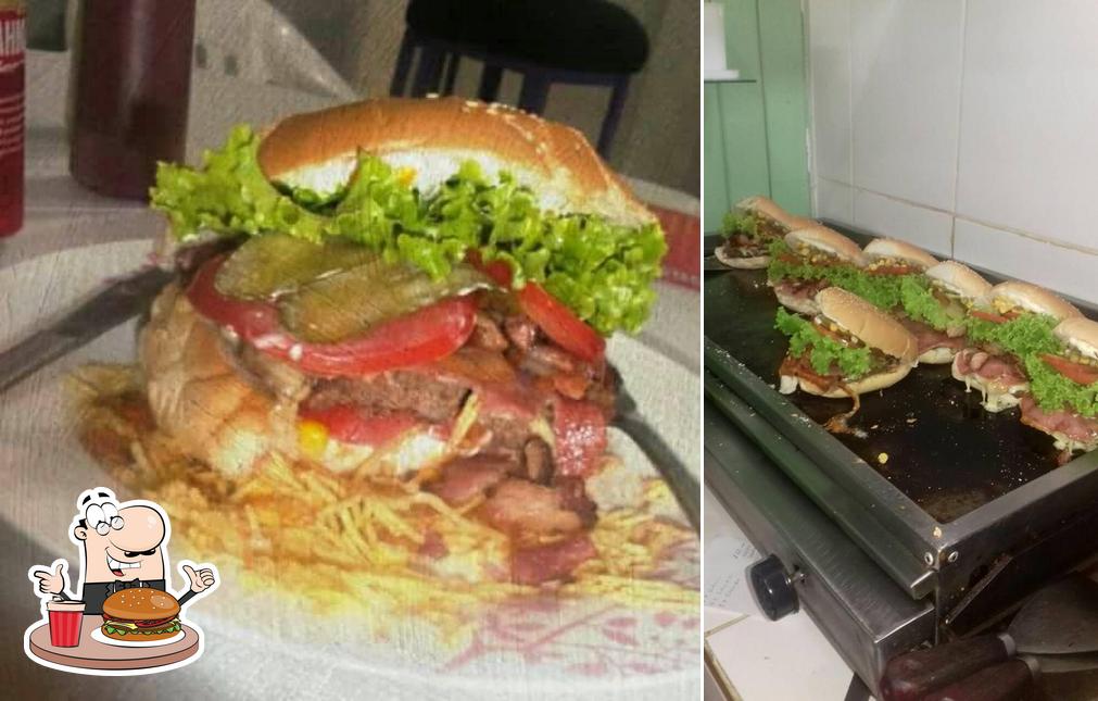 Закажите гамбургеры в "Nei Burguer Lages"