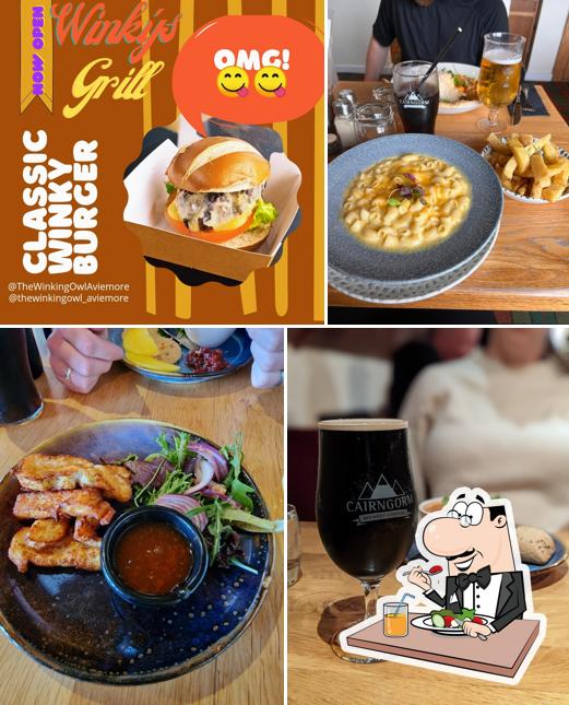 The Winking Owl, Craft Ale Pub & Bar in Aviemore Restaurant menu and