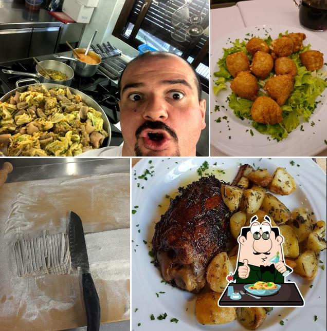 Platti al Trattoria Bar Bassone