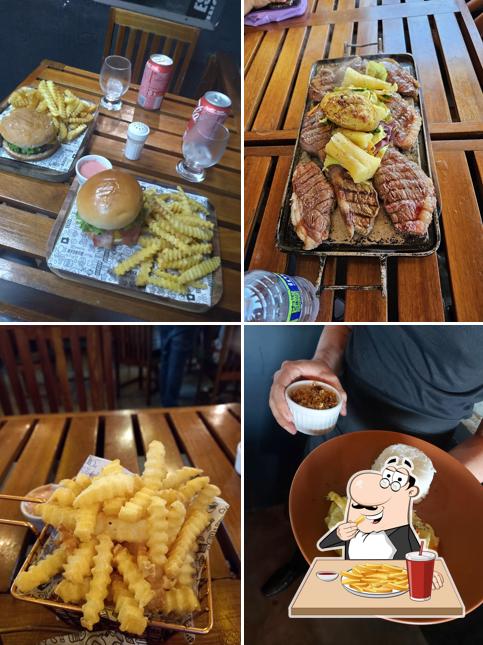 Batata frita em Celeiro Steakhouse