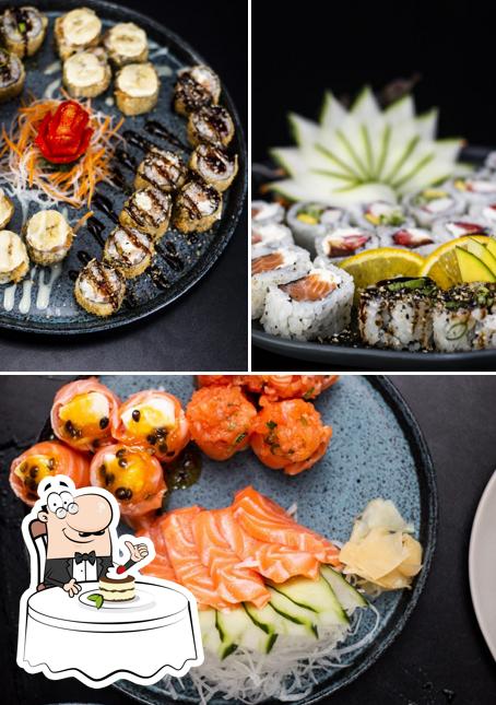 Kampai Sushi oferece uma seleção de pratos doces