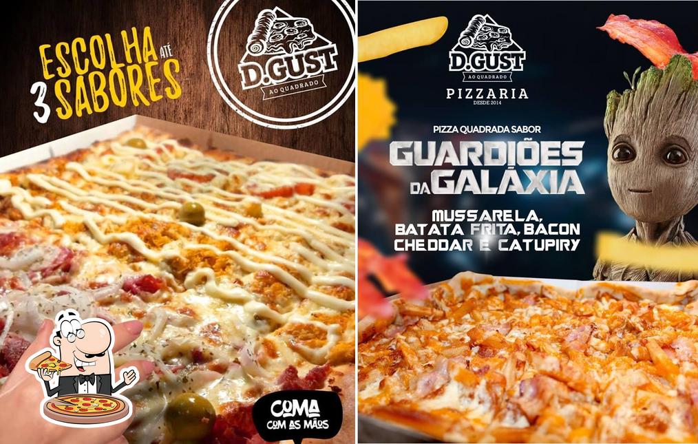 Escolha diferentes estilos de pizza