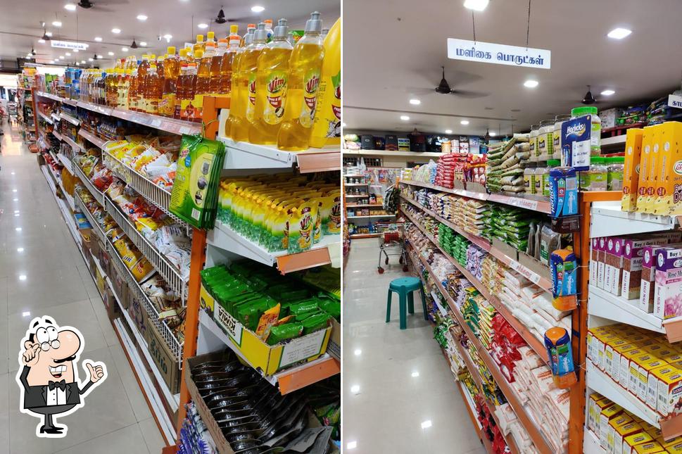 The interior of Akshaya Supermarket - Maligai Shop, Grocery Shop, Wholesale & Retail Products / Panruti / Best Grocery items / Best Departmental Store / Best Gift Shop in Panruti / Best Supermarket in Panruti / Best Bakery in Panruti