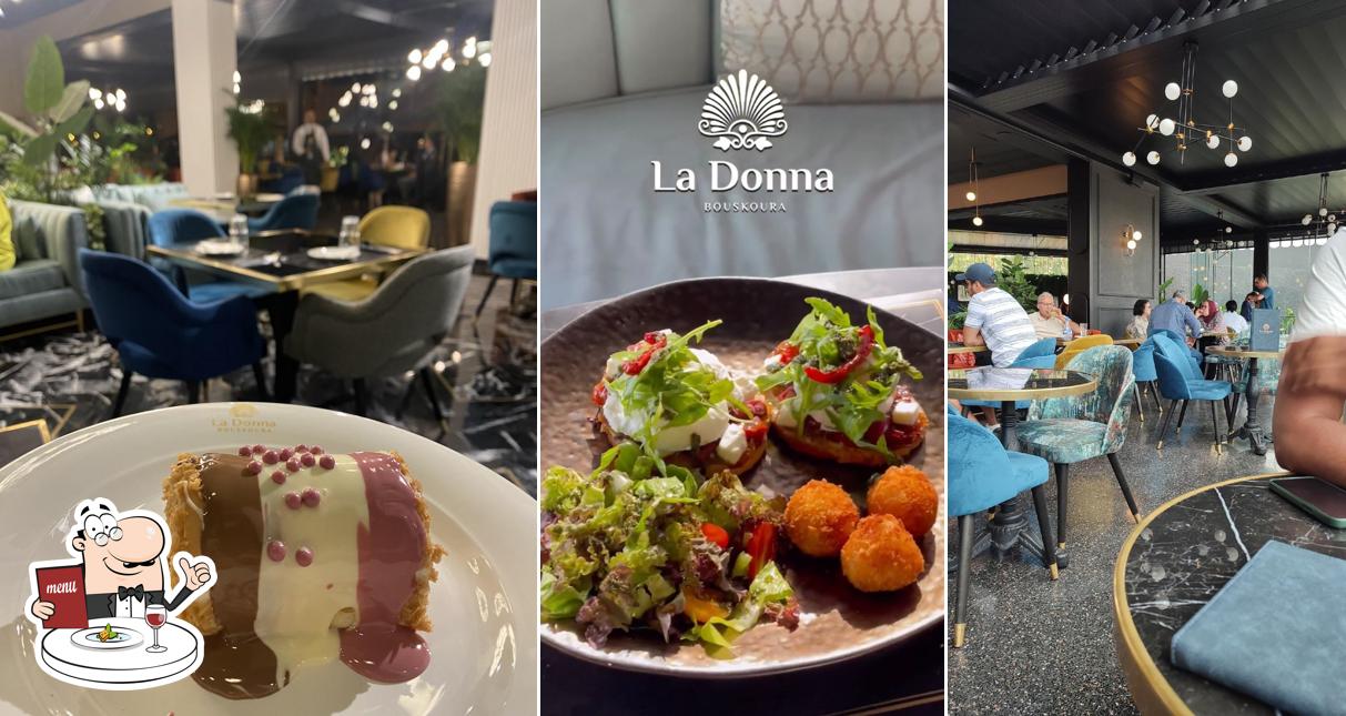 Food at La Donna bouskoura